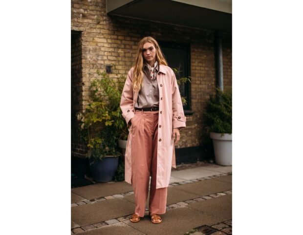 Copenhagen street style PE22 trench