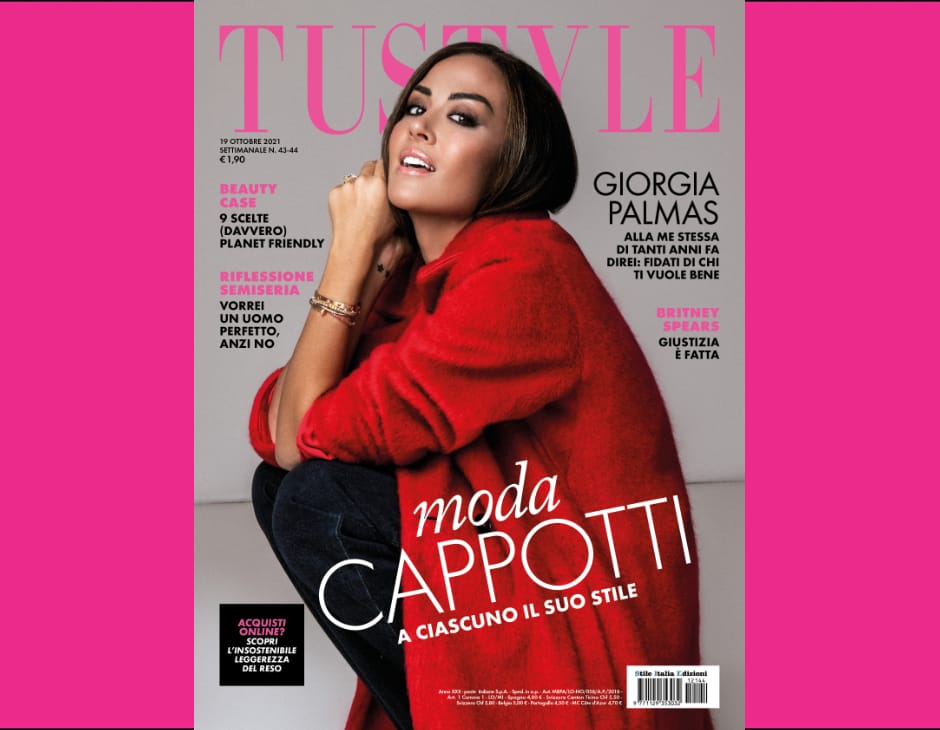 Giorgia Palmas in copertina