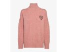 ERMANNO SCERVINO- Maglia over traforata con scudetto