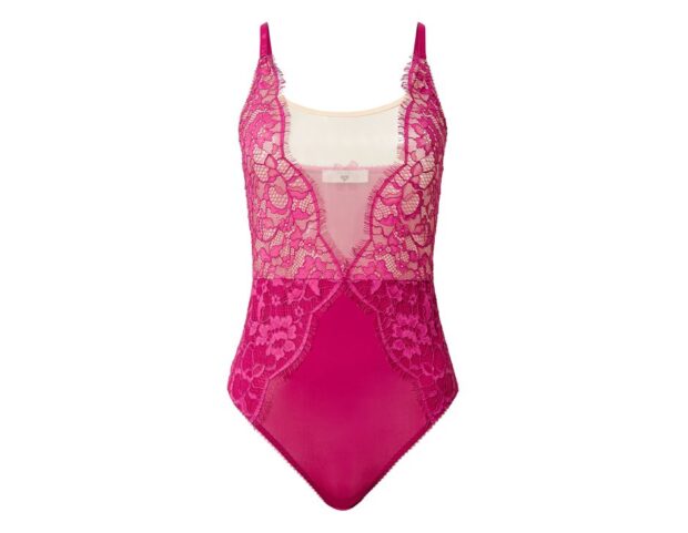 TWINSET Body con inserti in pizzo