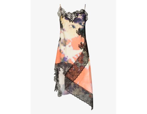 Marques’Almeida Lace Trim Tie-Dye Slip Dress 450 €