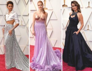 Oscar 2022: gli abiti e i look delle star sul red carpet
