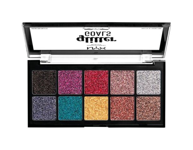 nyx palette glitter