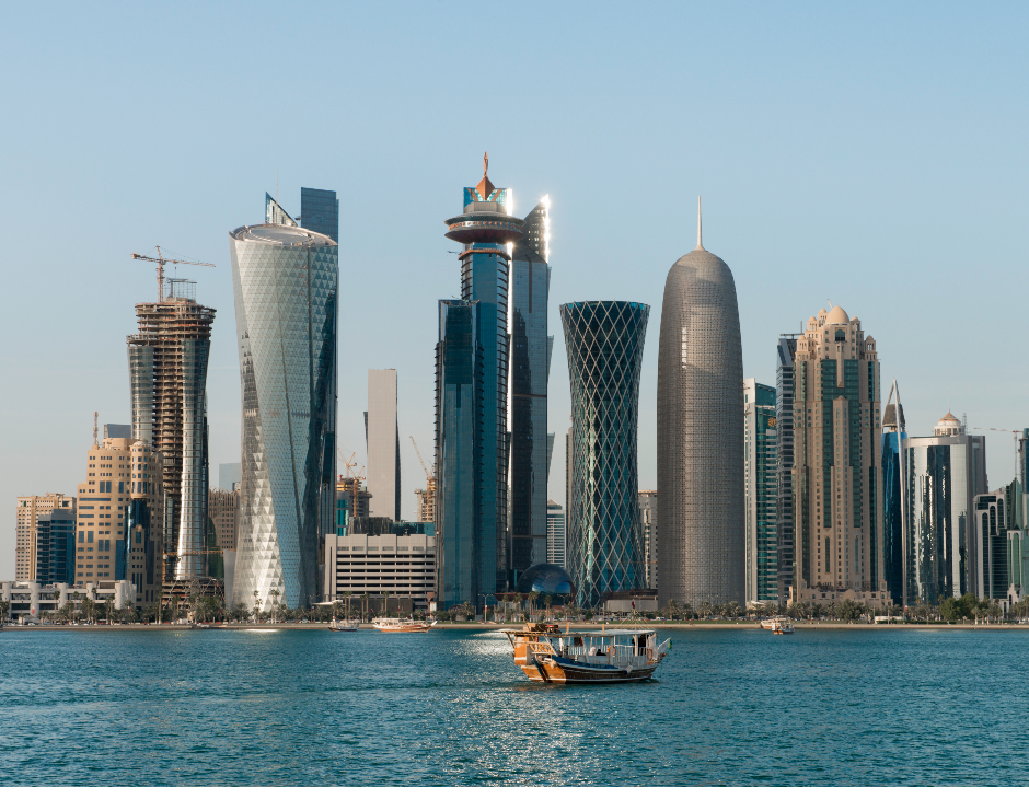 Viaggio Qatar skyline Doha