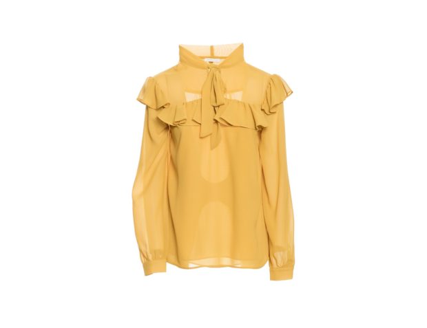 Blusa con rouches