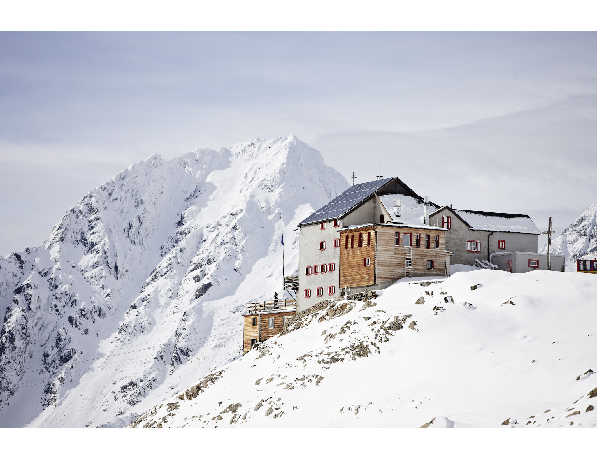 Per gli alpinisti è d'obbligo il iRifugio Bella Vista